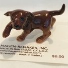 Hagen Renaker Chocolate Labrador Retriever Puppy Dog A-38883 NEW