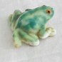 Vintage Green Tree Frog - Bone China Miniature