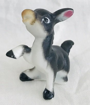 Burro, Donkey, Mule Baby - Bone China Vintage Japan Figurine