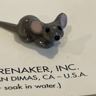 Hagen Renaker Mouse Crouched Straight Tail Older Color Version A-180 Pre-owned