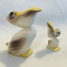 Hagen Renaker Pelican Mama and Baby A-101  A-102 Pre-Owned