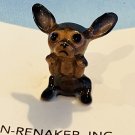 Hagen Renaker Black Chihuahua Puppy Begging A-338 Pre-Owned