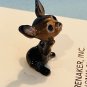 Hagen Renaker Black Chihuahua Puppy Begging A-338 Pre-Owned