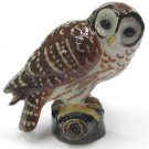 Northern Rose Barred Owl R279 Porcelain Figurine