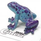 Little Critterz Sapphire Bule Dart Frong LC302 Porcelain Figurine