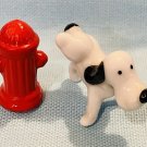 Bug House Hound Dog Peeing On Hydrant