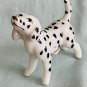 Bug House Dalmatian Dog Head Up Miniature Bone China Figurine Taiwan