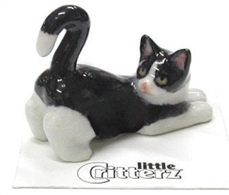 Little Critterz Chessie Tuxedo Kitten LC907