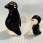 Bug House Mama & Baby Penguin Miniature Porcelain Taiwan