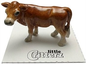 Little Critterz Butter Jersey Cow LC980