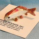 Hagen Renaker Salmon Color Koi Fish A-3377 New