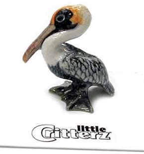 Little Critterz Diver Brown Pelican LC208