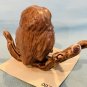 Hagen Renaker 1986 Owl on Branch Style One A-3129