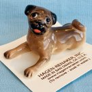 Hagen Renaker Tan Pug Baby Puppy Dog #3317 - Pre-Owned