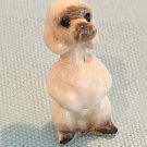 Hagen Renaker Poodle Puppy Thin White Shaded A-349