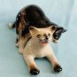 Klima Miniaure Porcelain Animal Figures Coloured & White Cats Playing K601
