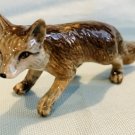Klima Miniaure Porcelain Animal Red Fox Walking Facing Left K601