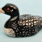 Klima Miniaure Porcelain Animal Loon Duck - NEW