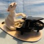 Hagen Renaker Polar Bear Playing The Piano, Pre-Owned