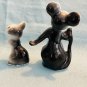 Mouse Mama and Begging Baby - Bone China Japan