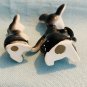 Mouse Mama and Begging Baby - Bone China Japan