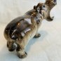 NEW Klima Miniaure Porcelain Hippo, Hippopttamus Big Mouth Facing Left - K965