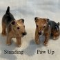 New Klima Welsh Terrier Dog Porcelain Miniature - X072