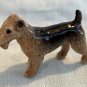 New Klima Welsh Terrier Dog Porcelain Miniature - X072