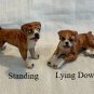 New Klima Boxer Porcelain Miniature Dog - X072