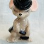 Hagen Renaker City Mouse with Bowler Hat - Pre-Owned