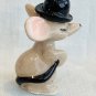 Hagen Renaker City Mouse with Bowler Hat - Pre-Owned