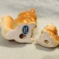 Mama & Baby Squirrel - Bone China Japan