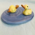 Hagen Renaker Blue Duck Pond with Ducklings A-228 NEW