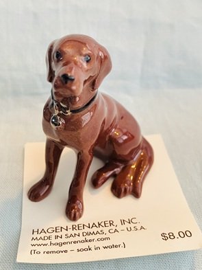 Hagen Renaker Chocolate Labrador, Lab A-8883 Pre-owned