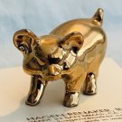 Hagen Renaker Golden Feng Shui Pig Standing A-8471 Limited Edition