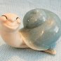 Hagen Renaker Mama Turquoise Snail A-487