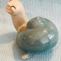 Hagen Renaker Mama Turquoise Snail A-487