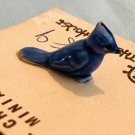 Bug House Blue Bird Bone China Figurine Japan