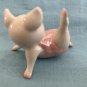 Hagen Renaker Aerobic Pig Leg Up Pink Outfit A-3248 Pre-Owned