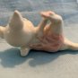 Hagen Renaker Aerobic Pig Holding Leg Pink Outfit A-3246 Pre-Owned