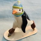 Hagen Renaker Penguin Skating Miniature Figurine A-3264 Pre-Owned