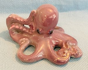 Hagen Renaker Purple Octopus A-3198