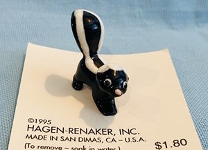 Hagen Renaker 1995 Skunk Baby A-3081 Pre-Owned