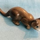 Hagen Renaker Gray Crouching Cat  A-3079