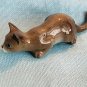 Hagen Renaker Gray Crouching Cat  A-3079