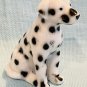 Bug House Dalmatian Dog Seated Miniature Bone China Figurine Taiwan