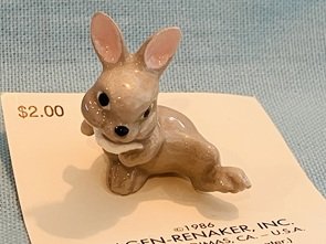 Hagen Renaker 1986 Rabbit Brother A-858