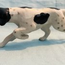 Klima Miniature Porcelain Animal English Setter Stalking Black & White K945 NEW