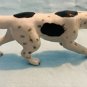 Klima Miniature Porcelain Animal English Setter Stalking Black & White K945 NEW