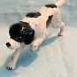 Klima Miniature Porcelain Animal English Setter Stalking Black & White K945 NEW
